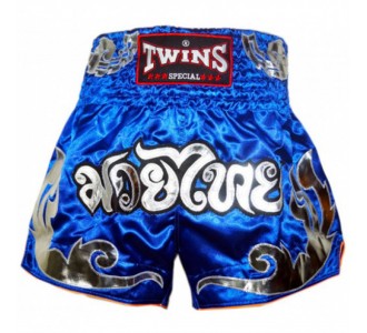 Шорты для тайского бокса Twins Special (T-70 blue)